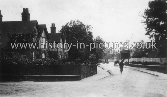 The Village near the Station, Shenfield, Essex. c.1915